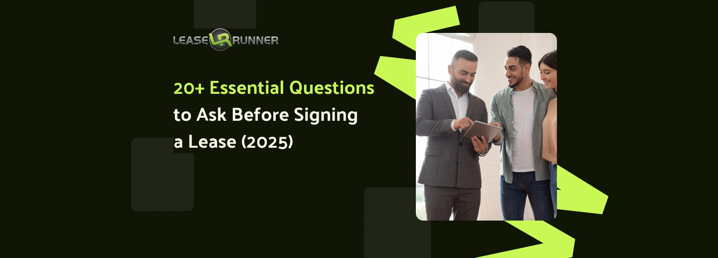 20+ Essential Questions to Ask Before Signing a Lease (2025)